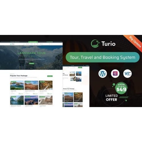 Turio – Tour and Travel WordPress Theme for Tourism Agencies - Dghut
