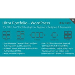 Ultra Portfolio – WordPress - Dghut