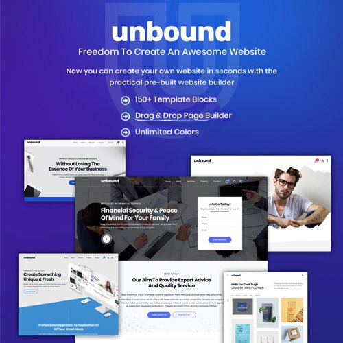Unbound – Business Agency Multipurpose Theme - Dghut