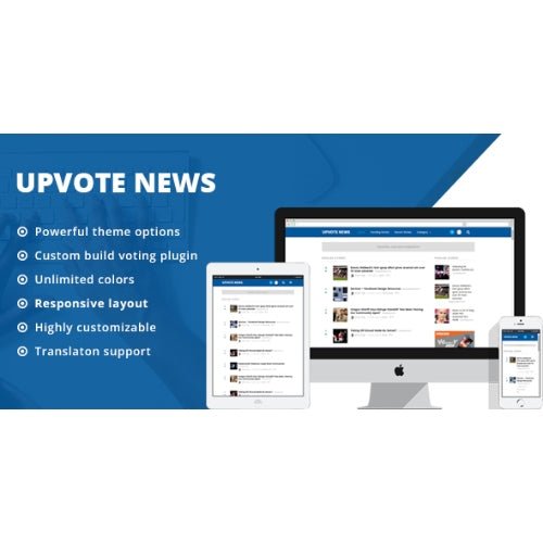 UpVote – Social Bookmarking WordPress Theme - Dghut
