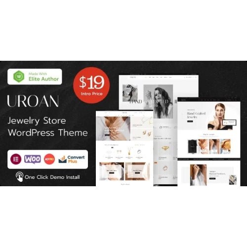 Uroan – Jewelry Store WordPress Theme - Dghut