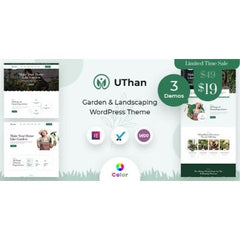 Uthan – Landscaping Gardening WordPress theme + RTL - Dghut