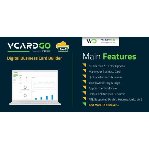 vCardGo SaaS – Digital Business Card Builder - Dghut