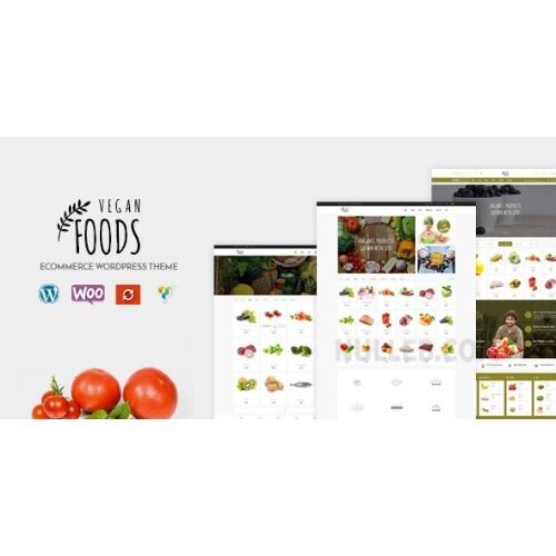 Vegan Food – Organic Store Responsive WooCommerce WordPress Theme - Dghut