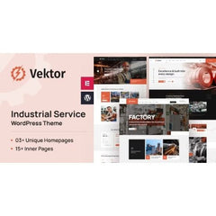 Vektor – Industrial Service WordPress Theme - Dghut