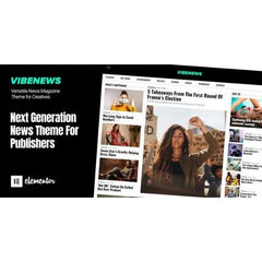 Vibenews – Newspaper Magazine News Blog WordPress Theme + WooCommerce - Dghut