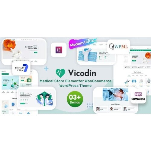 Vicodin – Medical Store WordPress Theme - Dghut