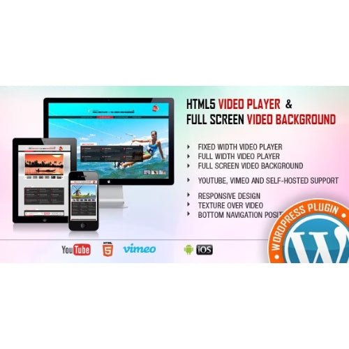 Video Player & FullScreen Video Background – WP Plugin - Dghut
