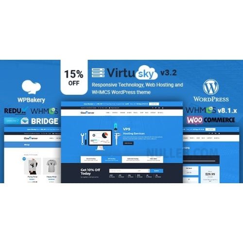 VirtuSky | Responsive Web Hosting and WHMCS WordPress Theme - Dghut