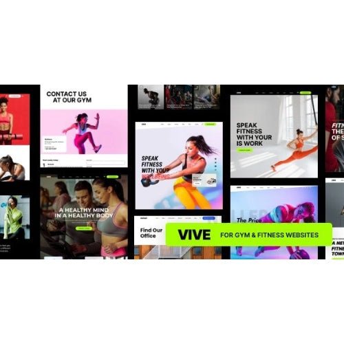 Vive | Fitness Gym WordPress - Dghut