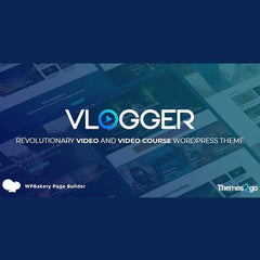 Vlogger: Professional Video & Tutorials WordPress Theme - Dghut