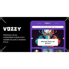 Vozzy – Modern & Neobrutalism WordPress Theme - Dghut