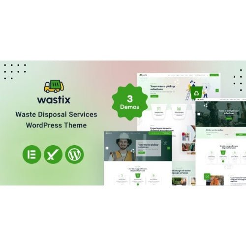 Wastix – Waste Disposal Services WordPress Theme - Dghut