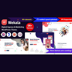 Wekala – Digital Agency & Marketing WordPress Theme - Dghut