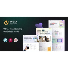 WETA – SaaS Landing WordPress Theme - Dghut
