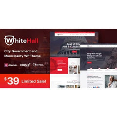 White Hall – Municipal and Government WordPress Theme - Dghut