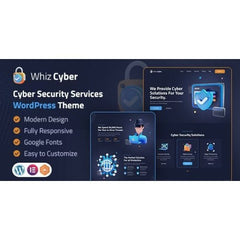 WhizCyber | Cyber Security WordPress Theme - Dghut