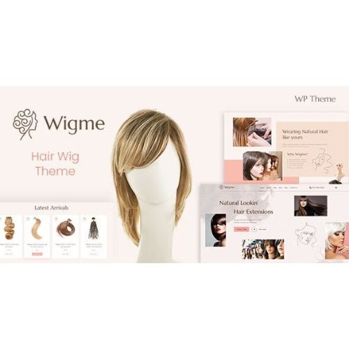 Wigme – Hair Extensions WooCommerce Shop - Dghut
