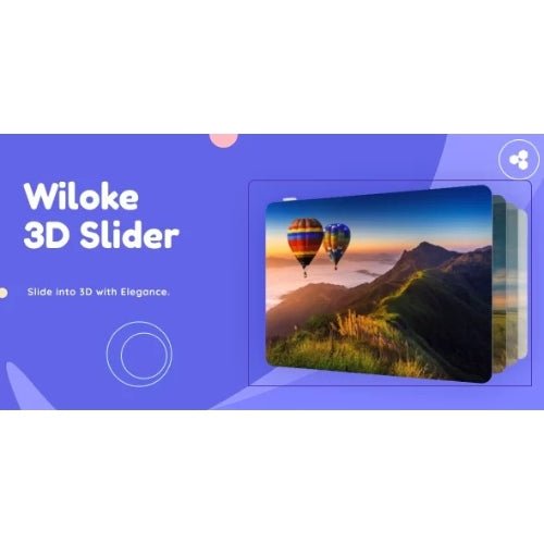 Wiloke 3D Slider Elementor Addon - Dghut