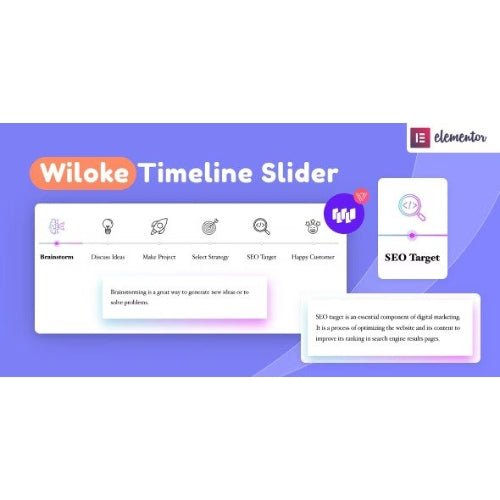 Wiloke Timeline Slider for Elementor - Dghut