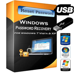 Windows Password Recovery USB - Effortlessly Reset Forgotten Passwords for Windows 7, Vista, XP - Dghut