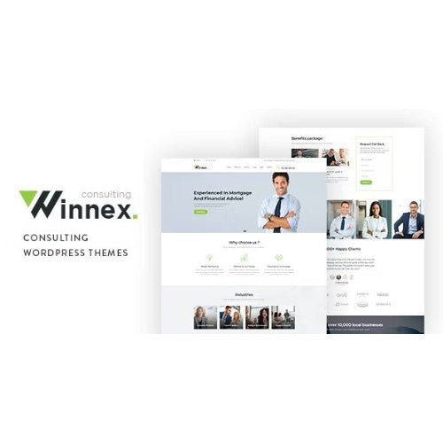 Winnex – Business Consulting WordPress Themes - Dghut