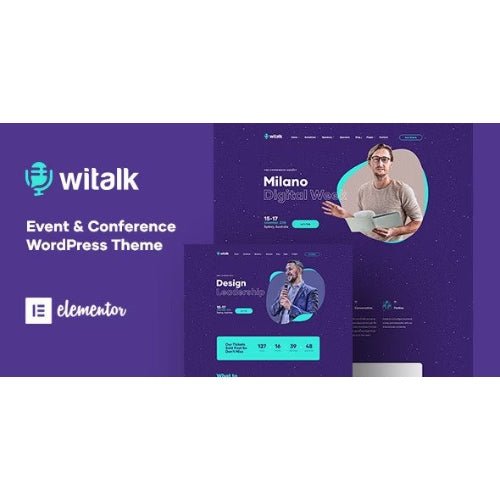WiTalk – Event & Conference WordPress Theme - Dghut