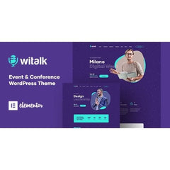 WiTalk – Event & Conference WordPress Theme - Dghut