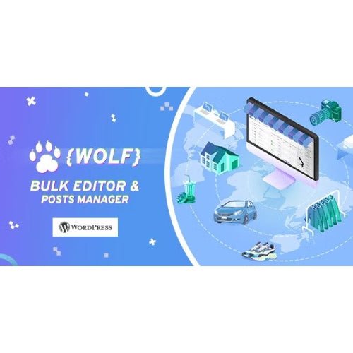 WOLF – WordPress Posts Bulk Editor and Manager Professional – Posts bulk edit - Dghut