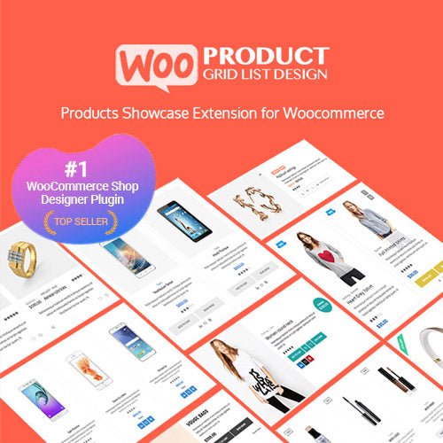 WOO Product Grid/List Design - Responsive Products Showcase Extension for WooCommerce - Dghut