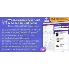 WooCommerce Ajax Cart & Added To Cart Popup – Floating/Sliding/Popup All in One Cart/Checkout Plugin - Dghut