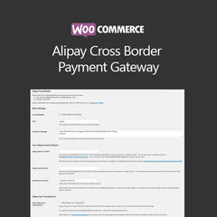 WooCommerce Alipay Cross Border Payment Gateway - Dghut