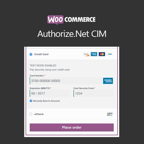 WooCommerce Authorize.net, a Visa solution - Dghut