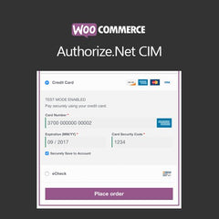 WooCommerce Authorize.net, a Visa solution - Dghut