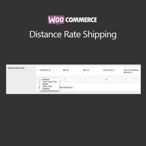WooCommerce Distance Rate Shipping - Dghut