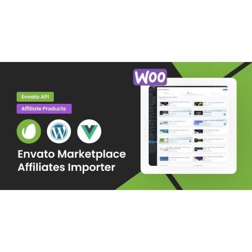 WooCommerce Envato Affiliates Importer - Dghut