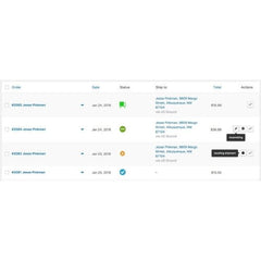 WooCommerce Order Details - Dghut