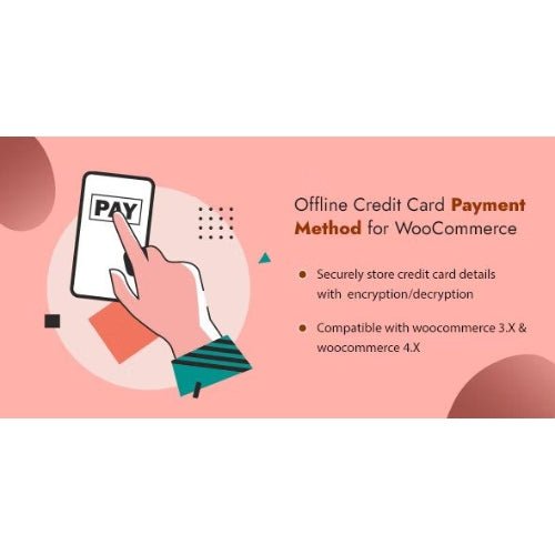 WooCommerce Payment Checkout Plugin: Offline Credit Card Checkout Method - Dghut