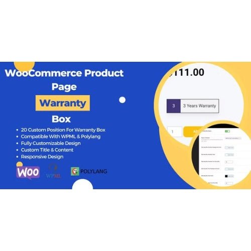 WooCommerce Product Page Warranty Box - Dghut