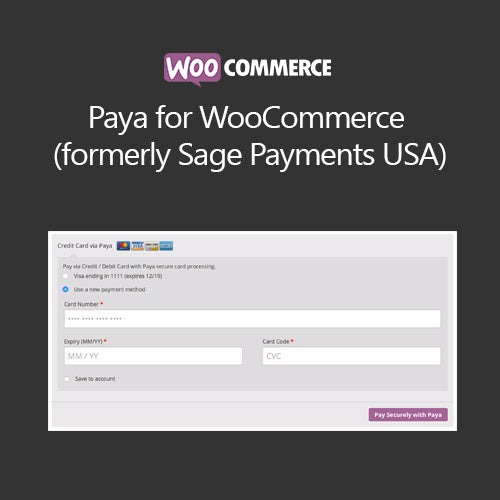 WooCommerce Sage Payments USA - Dghut