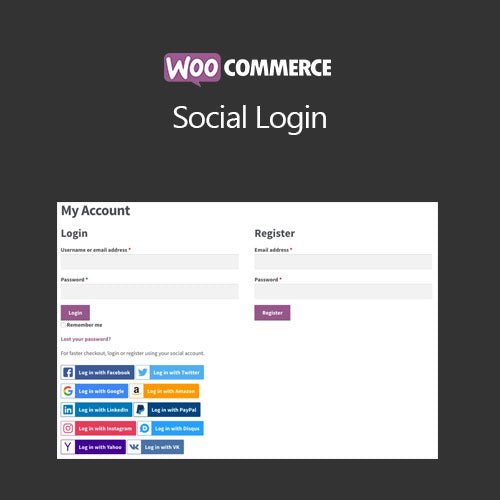 WooCommerce Social Login - Dghut