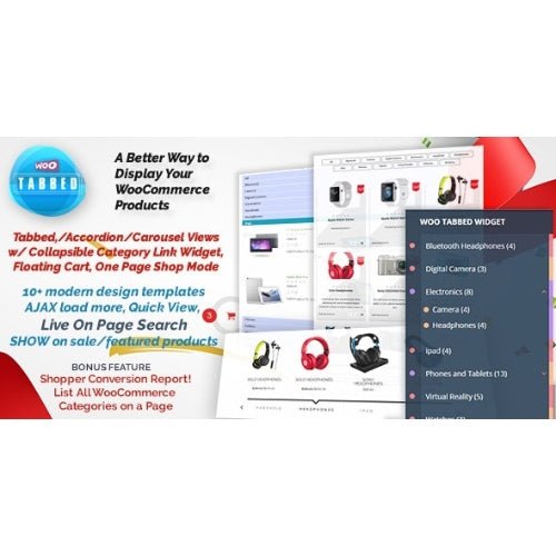 WooCommerce Tabbed Category Product Listing – Pro - Dghut
