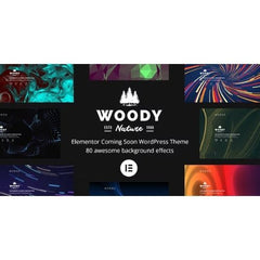 Woody – Elementor Coming Soon WordPress Theme - Dghut