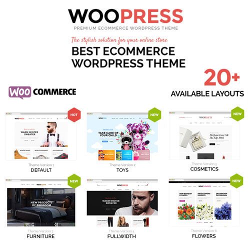 WooPress – Responsive Ecommerce WordPress Theme - Dghut