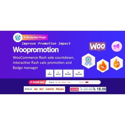 Woopromotion – WooCommerce Product Promotion, Sale Countdown, and Badge Manager - Dghut