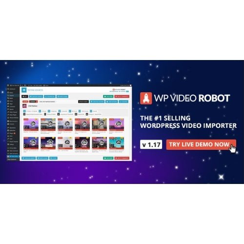 WordPress Video Robot – The Ultimate Video Importer - Dghut