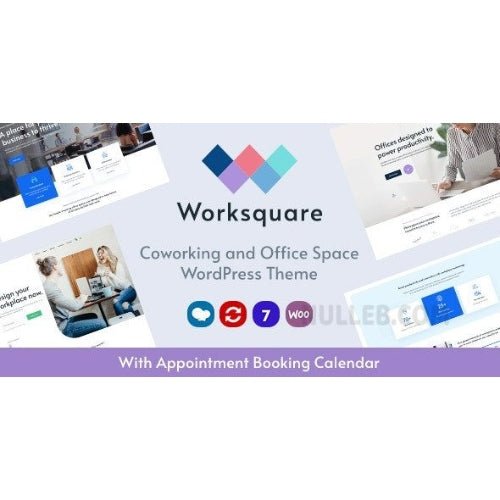 Worksquare – Coworking and Office Space WordPress Theme - Dghut