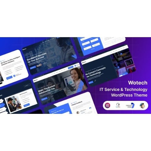 Wotech – IT Service & Business WordPress Theme - Dghut