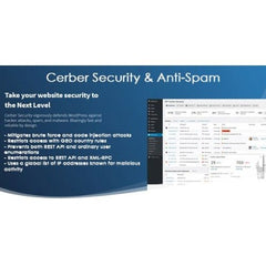 WP Cerber Security Pro – WordPress Antispam & Malware Scan - Dghut