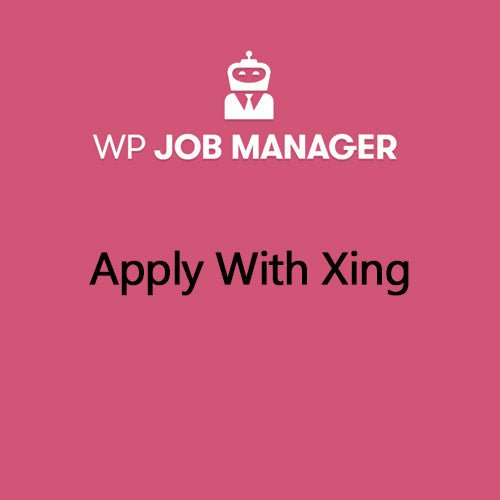 WP Job Manager Apply With Xing Addon - Dghut